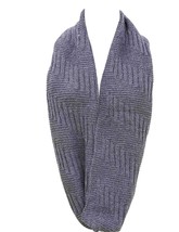 Women&#39;s Winter Knitted Short Infinity Scarf - Blue  - £3.90 GBP