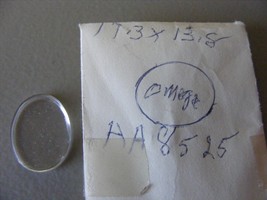 Vintage Omega Crystal AA8525  17.3 x 13.8  NOS - $551.17 MXN