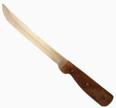Washington Forge Stainless Steel Yorktowne Butcher Knife Full Tang Wood Handle - £7.83 GBP