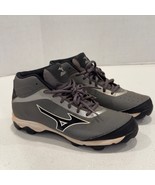 Mizuno Baseball Softball Cleats Molded Mid Top Kids Gray Shoes - $54.84 CAD