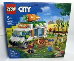 Lego City 60345 Farmers Market Van Building Set 310 pcs. NEW Sealed - $38.60