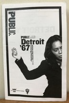 Detroit ‘67 The Public Theater PublicLab Classical Theater Of Harlem Pla... - $990.00