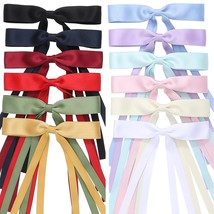 12 PCS color mixing Hair Bows for Women - £18.18 GBP