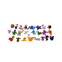 Lot of 24 Mini 1&quot; Pokémon Figures Assorted Characters - £9.51 GBP