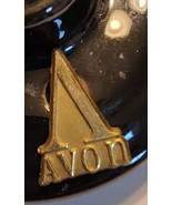Vintage Collectible Avon Gold Tone Plastic Pinback Lapel Pin Hat Pin - €6,46 EUR