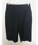 OLD NAVY LADIES LOW WAIST BLACK STRETCH CROPPED PANTS-8-POLY/RAYON/SPAND... - £4.63 GBP