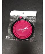 Collapsible Dog Drinking Bowl 5” Diameter Pink Black Travel Camping Port... - €8,20 EUR
