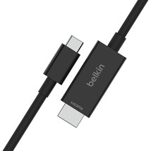 Belkin USB Type C to HDMI 2.1 Cable, 6.6FT/2M Cable with 8K@60Hz, 4K@144... - £58.20 GBP