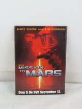 Vintage Walmart Pin - Mission to Mars DVD Release - Paper Pin  - £11.78 GBP