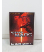 Vintage Walmart Pin - Mission to Mars DVD Release - Paper Pin  - £11.80 GBP