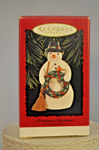 Hallmark - Christmas Snowman - Marjolein Bastin - Classic Ornament - £11.68 GBP