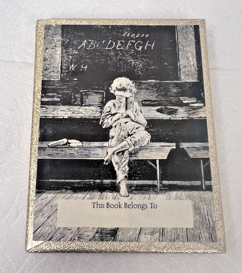 Antioch Bookplates Child Reading Book at School ABC&quot;S  23Pieces Orig Box - $12.38