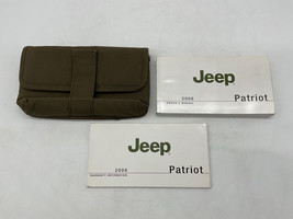 2008 Jeep Patriot Owners Manual Handbook Set with Case OEM J02B14009 - £32.24 GBP