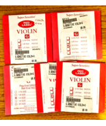 5 Super-Sensitive Red Label 1/4 Violin G String  SS2143 - £15.51 GBP