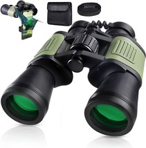 Low Light Night Vision Waterproof Binoculars For Hunting, Bird Watching,, Green. - £32.17 GBP
