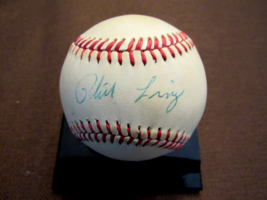 Phil Linz 1962 Wsc New York Yankees Infielder Signed Auto Oal Game Baseball Jsa - £71.05 GBP