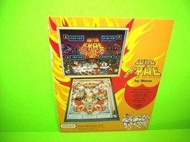 WILD FYRE Original 1978 Pinball Machine Flyer 2-Sided Vintage Retro Promo Art - £19.87 GBP