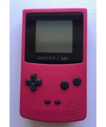 Nintendo Game Boy Gameboy Color Berry Red - 100% OEM - £70.58 GBP