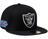 LOS ANGELES RAIDERS New Era 59FIFTY SUPERBOWL XVIII LEGACY Fitted Hat 7 ... - £31.00 GBP
