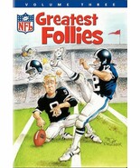 NFL Greatest Follies - Vol. 3 (DVD, 2007) - $51.86 MXN