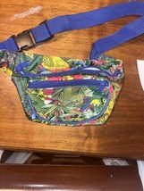 Fanny Pack Jungle Print 3 Pockets Zippered - £13.93 GBP