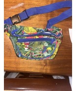 Fanny Pack Jungle Print 3 Pockets Zippered - $24.42 CAD