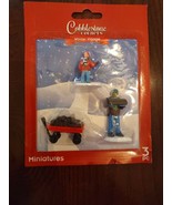 Cobblestone Corners Winter Village Miniatures - $8.38