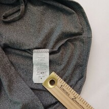 Laqueen TP30125 Women's Gray Top Long Sleeve Size Medium Made In USA image 4