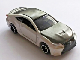 Tomica Lexus RC F Rare Japanese Sports Car, B&amp;W, Opening Doors, New in O... - $14.35