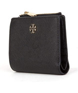 Tory Burch Womens Leather Emerson Mini Wallet 52902, Black Black 8493-4 - £117.41 GBP