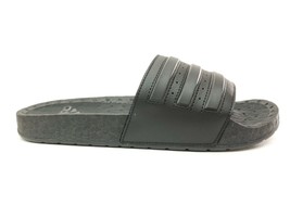 adidas Adilette Boost Slides Triple Black EH2256 Size 8 - £43.28 GBP