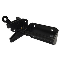 2-3/4&quot; Self Locking Gravity Gate Door Latch w/ Bracket Bolt-on Black Pow... - $14.95