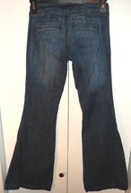 ZANA DI Women&#39;s Button Fly Flare Denim Jeans Size 3 (29 x 32 1/2) - £15.14 GBP