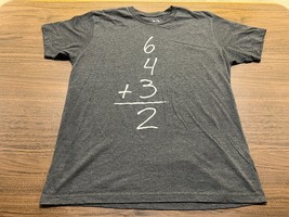 Baseballism Men’s “6-4-3=2, Double Play” Gray T-Shirt - XL - £13.53 GBP