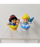Fisher-Price Little People Disney Lot of 2 Princess Cinderella and Snow ... - £8.19 GBP