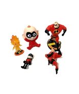 Disney Pixar The Incredibles Figures &amp; Happy Meal Toy Lot of 5 Baby Jack... - €9,42 EUR