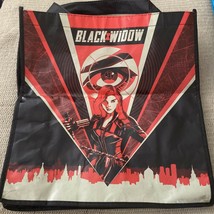 Black Widow Reusable Shopping Tote Bag 13” H x 13” W x 6” deep - £2.52 GBP