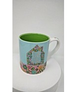Ceramic Family/ Religious based Stoneware beverage mug - Love Builds Hap... - £10.26 GBP
