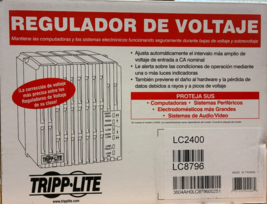 Tripp Lite - LC2400 - Line Conditioner 2400W AVR Surge 120V 20A 60Hz 6 O... - $399.95