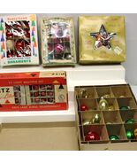 Vintage Mid-Century Christmas Ornaments and Lights Lot - $148.50