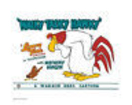 Warner Bros.&quot;Walky Talky Hawky&quot; Henry Hawk Foghorn Leghorn Animation Giclee Gift - £198.45 GBP