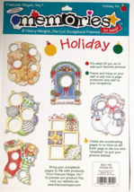 Francis Meyer 6 Heavy-Weigh, Die-Cut Scrapbook Frames Holiday Kit Christmas - £4.32 GBP