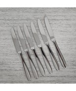 Oneida HALLENDALE Lot of 6 Dinner/Butter Knives Glossy Stainless Flatwar... - $317.40 MXN
