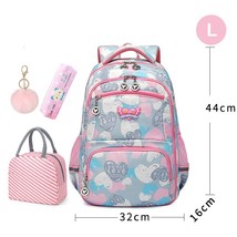Kids Orthopedics Backpack Cute Children Primary Schoolbag for Teenagers Girls Bi - £58.42 GBP
