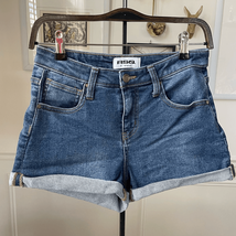 RSQ High Rise Cuffed Denim Shorts 25 - $20.70