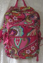 Vera Bradley Lighten Up Backpack pink floral - £45.08 GBP