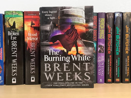 The Burning White by Brent Weeks – 1st / 1st - signed - Lightbringer Bk 5 - £66.39 GBP