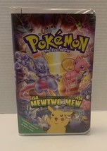 vhs pokemon the first movie mewtwo vs mew - $10.00