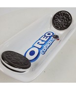 Vintage Oreo Cookies Snack Gift Dish 8 Inch Kraft Foods - $9.38