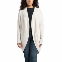 Ecothreads Women&#39;s Plus Size XXL Tan Fleece Coverup Cardigan NWT - $13.49